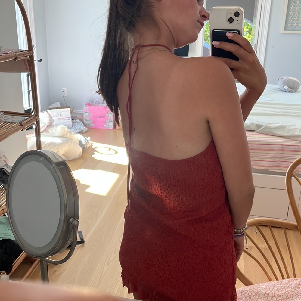 NWT - Red Free People Dress - Picture 4 of 8